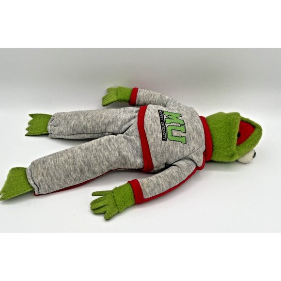 Vintage Kermit The Frog Plush Toy Muppet University Jim Henson 1989 15” - Picture 6 of 10